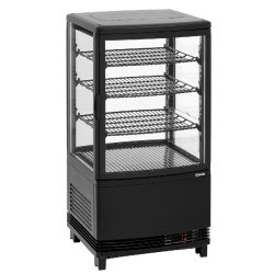 Mini-vitrine réfrigérée 64L2T noire 700358GV1 Bartscher