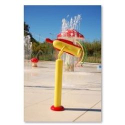Plateforme aqualudique Athalia - aire de jeux aquatiques pour enfants de 3 à 12 ans - Hauteur de plateforme 20 cm - Durable et démontable