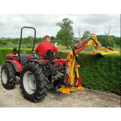 Taille-haie hydraulique th 240r - kirogn - hauteur de coupe horizontale maxi 2.40 m, verticale maxi 4.70 m