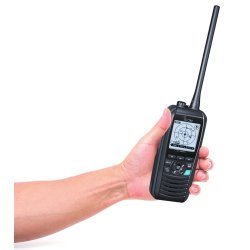 VHF marine portable IC-M94DE avec GPS, ASN Classe H, AIS et écran LCD