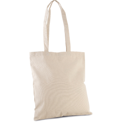 Sac shopping classique coton bio - longues poignées - Kimood - Réf: KI0262