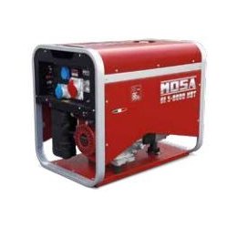 Groupe électrogène silencieux GE S-8000 HBT - Mosa - Moteur Honda - Triphasé 7 kVA - Fréquence 50 Hz