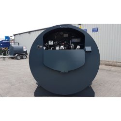 Station transportable Fuelstore 4500 litres - acier double paroi - conforme aux réglementations environnementales