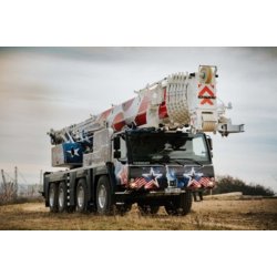 LTM 1120-4.1 - Grue automotrice Liebherr - capacité de charge max 120 t - flèche télescopique jusqu'à 66 m