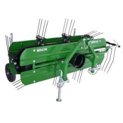 Minor mini 120 - râteaux andaineurs postérieurs pour tracteurs - molon giovanni - 1,20 m