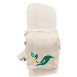 Sac écologique 100 % coton naturel recyclé 280 g/m² - doublure RPET - 28H x 24L x 10P cm