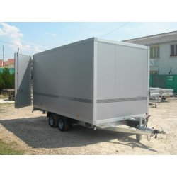 Remorque fourgon - humbaur - 5091 / 5205