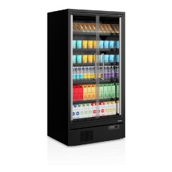 Vitrine réfrigérée Galaxy+ GP10FGD Black - très basse consommation et design somptueux