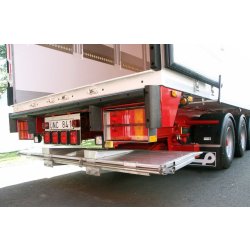 ZTS 150/200/250 - Hayon élévateur HIAB ZEPRO - Levage de 1500 à 2500 kg - Aluminium et acier, montage sous semi-remorque