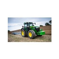 Tracteur agricole 7R 330 - John Deere - 330 ch nominal - moteur 9,0 L - solutions d'agriculture de précision