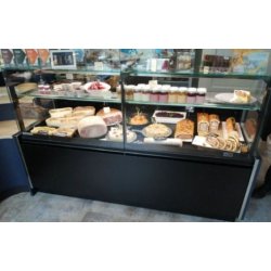 Vitrine réfrigérée professionnelle pour traiteur, pâtisserie et snacking - KUBUS MAX