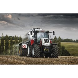 6150 - 6240 cvt tracteur agricole - steyr - puissance 150 à 270 ch