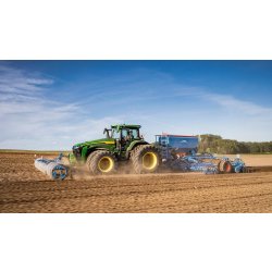 8R 310 tracteur agricole - John Deere - 310 ch, moteur 9.0L, cabine spacieuse et technologies avancées