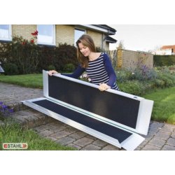 EasyFold Pro - Rampe portefeuille simple 93,5 cm à 178,5 cm - Largeur utile 76 cm - Charge 350 kg