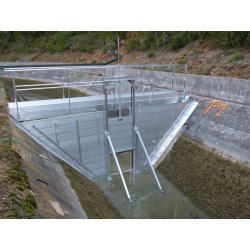 Batardeau aluminium ou  acier  pour la rétention et la gestion des eaux