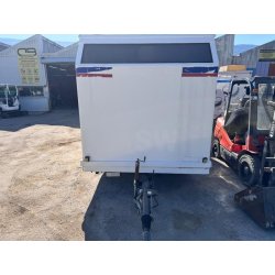 JCR M490PA Remorque cabane de chantier 2 essieux