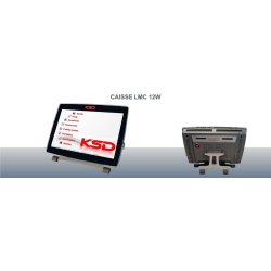 Lmc 12w - caisse enregistreuse tactile - ksd dmbe - 12"1 format 16/9