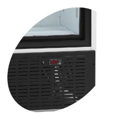 Vitrines réfrigérées FS - 2 ou 3 portes - Finition blanc ou noir - Référence FS1002S