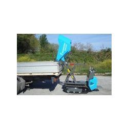 Tc50d Utility Line - Brouette à moteur Messersi - 500 kg - Moteur diesel 7 hp