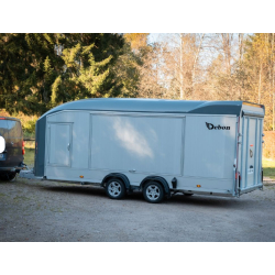 Remorque porte voiture fermé - Suspensions indépendantes - Debon Roadster 2000