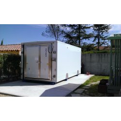 Chambre froide transportable Superbox - température dirigée de -30°C à 30°C - stockage jusqu'à 44 europalettes