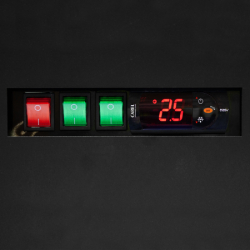 Vitrine réfrigérée pour supermarché à froid positif 1935mm Profondeur 740mm PC1870B TEFCOLD