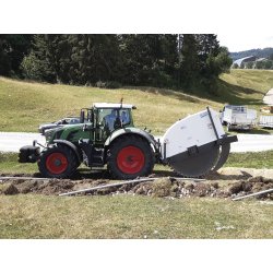 Trancheuse polyvalente pour la réalisation des tranchées entre 15 et 25 cm et jusqu'à 100 cm de profondeur - SGF 1000 STEHR