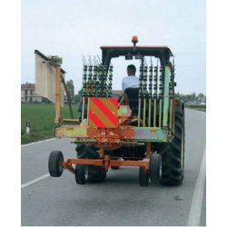 Borello 4.4s - andaineur rotatif - abimac - 3,40 m