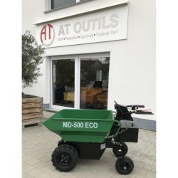 MINI-DUMPER GEO ÉLECTRIQUE SUR ROUES 500KG – 48V