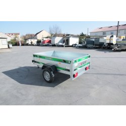 Remorque démontable sans frein DAXARA 218 - béquilles de stabilisation, fabrication française, polyvalente et performante