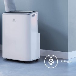 Climatiseur mobile Electrolux - 2600W 64dB - Déshumidificateur pour surface 18m² - Réf GP--EXP26U338CW