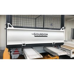 Gourdon - Remorque basculante RB35 - PTAC 3500 Kg - 2 essieux - Homologation CE