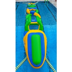 Parcours gonflable aquatique et sportif - Wibit Fitness Track - Réf : A4532
