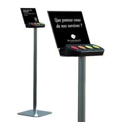 Borne de satisfaction RATING