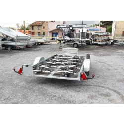Remorque pour 10 vélos - Erde Expert PLM 170 - Plateau polyvalent, fabrication française