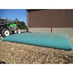 Citerne de récupération et stockage pour eau de pluie - 1 à 1200 m3 - Textile enduit précontraint, traité UV