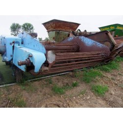 Arracheuse de pommes de terre Ransomes aligneuse 2 rangs 1m35 - Occasion - portée avec 2 tapis