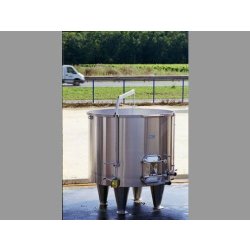 Cuves de stockage et vinification en inox - Tout volume et modèle - Alliance Inox Industrie