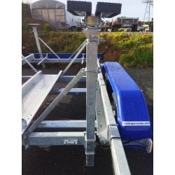 Remorque porte voilier Sun Way GALAXY - G1942 / GD13V - PTAC : 2700Kg - 2 essieux