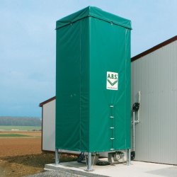 Flexilo exterieur - silos pour granulés de bois - abs - résistant aux intempéries