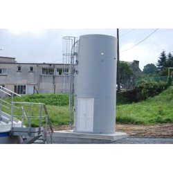 Silo industrie sur jupe porteuse - Silos ROUSSEAU jusqu'à 200m3 avec options personnalisées