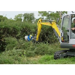 Disque d'elagage hs75 pour pelles 4 - 11 tonnes