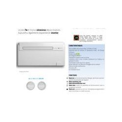Unico Air Inverter - Climatiseur professionnel sans unité extérieure - Olimpia Splendid - Ultra mince et silencieux
