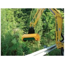 Epareuse pour minipelle 2,5 T équipé d'un moteur aluminium bidirectionnel - disponible en location