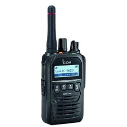 Talkie-walkie IC-F62D - PMR 5W, 512 canaux, Bluetooth, étanchéité IP67, PTI intégré