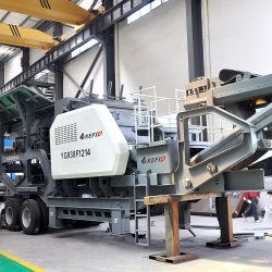 Groupe de concassage et criblage mobile à percussion - Capacité jusqu'à 450 t/h - Taille max. 700 mm