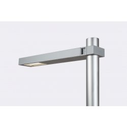 Lampadaire urbain Rama LED - 144 W - Acier galvanisé - Hauteur 9,2 m - Éclairage orienté vers la chaussée