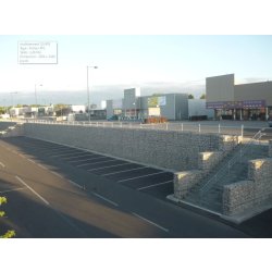 Mur de soutènement en Gabion STONEBOX