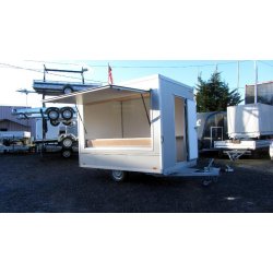Remorque de vente Humbaur 5964 HVKU 132921 - isotherme, surbaissée avec équipements de base