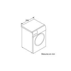 Lave-linge professionnel Wm14n160ff iQ300 - BSH électroménager - 1400 tr/min avec moteur à induction iQdrive